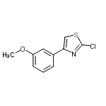 CAS#: 46295-54-9, 2-Chloro-4-(3-Methoxyphenyl)Thiazole