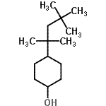 CAS 登录号：4631-98-5， 4-(2,4,4-三甲基-2-戊烷基)环己醇