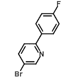 CAS 登录号：463336-07-4， 5-溴-2-(4-氟苯基)吡啶