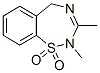 CAS#: 46377-45-1, 2,5-Dihydro-2,3-Dimethyl-1,2,4-Benzothiadiazepine 1,1-Dioxide