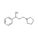 CAS#: 4641-67-2, 1-Phenyl-3-Pyrrolidin-1-Yl-Propan-1-Ol