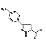 CAS#: 46413-67-6, 3-(4-Methylphenyl)-1H-Pyrazole-5-Carboxylic Acid
