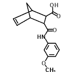 CAS#: 464877-92-7, 3-[(3-Methoxyphenyl)Carbamoyl]Bicyclo[2.2.1]Hept-5-Ene-2-Carboxylic Acid