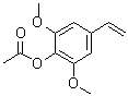 CAS 登录号：46501-14-8， 2,6-二甲氧基-4-乙烯基苯基乙酸酯