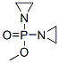 CAS 登录号：466-15-9， 二(1-氮丙啶基)次磷酸甲酯