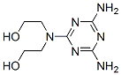CAS 登录号：4669-24-3， 2-[(4,6-二氨基-1,3,5-三嗪-2-基)-(2-羟基乙基)氨基]乙醇