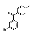 CAS#: 46698-24-2, (3-Bromophenyl)(4-Fluorophenyl)Methanone