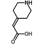 CAS#: 4671-98-1, 4-Piperidinylideneacetic Acid