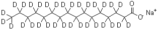 CAS#: 467235-83-2, Hexadecanoic-D31 Acid Sodium Salt