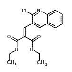 CAS#: 467430-20-2, Diethyl [(2-Chloro-3-Quinolinyl)Methylene]Malonate