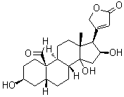 CAS#: 468-17-7, (3beta,5beta,16beta)-3,14,16-Trihydroxy-19-Oxo-Card-20(22)-Enolide