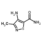 CAS#: 4680-98-2, 4-Amino-3-Methyl-1,2-Thiazole-5-Carboxamide