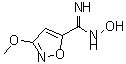 CAS#: 468067-96-1, N-Hydroxy-3-Methoxy-1,2-Oxazole-5-Carboximidamide
