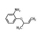 CAS#: 468084-46-0, 2-(3-Buten-2-Yloxy)Aniline