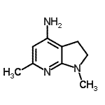 CAS#: 468092-30-0, 1,6-Dimethyl-2,3-Dihydro-1H-Pyrrolo[2,3-b]Pyridin-4-Amine
