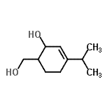 CAS 登录号：468715-03-9， 6-(羟基甲基)-3-异丙基-2-环己烯-1-醇