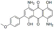 CAS#: 4702-64-1, 4,8-Diamino-1,5-Dihydroxy-2-(4-Methoxyphenyl)Anthraquinone