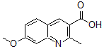 CAS#: 470702-34-2, 7-Methoxy-2-Methyl-3-Quinolinecarboxylic Acid