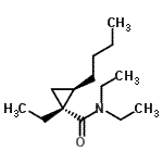 CAS#: 471278-58-7, (1R,2R)-2-Butyl-N,N,1-Triethylcyclopropanecarboxamide