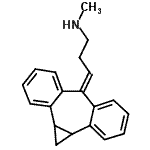 CAS#: 47166-67-6, 3-(1A,10B-Dihydrodibenzo[a,e]Cyclopropa[c][7]Annulen-6(1H)-Ylidene)-N-Methyl-1-Propanamine