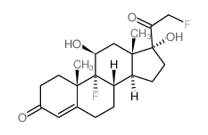 CAS#: 472-24-2, (8S,9R,10S,11S,13S,14S,17R)-9-Fluoro-17-(2-Fluoroacetyl)-11,17-Dihydroxy-10,13-Dimethyl-1,2,6,7,8,11,12,14,15,16-Decahydrocyclopenta[a]Phenanthren-3-One