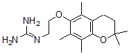 CAS#: 47207-85-2, 2,2,5,7,8-Pentamethyl-6-(2-guanidinoethoxy)chroman