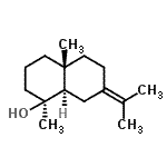 CAS#: 473-04-1, (1S,4aR,8aR)-7-Isopropylidene-1,4A-Dimethyldecahydro-1-Naphthalenol