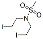 CAS 登录号：473-49-4， N,N-二(2-碘乙基)甲烷磺酰胺
