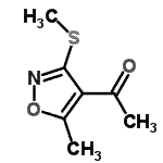 CAS#: 473448-15-6, 1-[5-Methyl-3-(Methylsulfanyl)-1,2-Oxazol-4-Yl]Ethanone