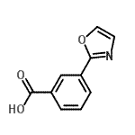 CAS#: 473538-18-0, 3-(1,3-Oxazol-2-Yl)Benzoic Acid
