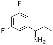 CAS 登录号：473732-61-5， 1-(3,5-二氟苯基)丙-1-胺