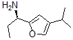 CAS#: 473733-02-7, (alphaR)-alpha-Ethyl-4-(1-Methylethyl)-2-Furanmethanamine