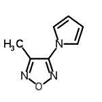 CAS 登录号：473812-12-3， 3-甲基-4-(1H-吡咯-1-基)-1,2,5-恶二唑