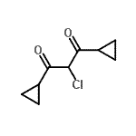 CAS#: 473924-29-7, 2-Chloro-1,3-Dicyclopropyl-1,3-Propanedione