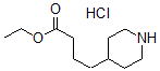CAS#: 473987-07-4, 4-Piperidinebutanoic Acid Ethyl Ester Hydrochloride (1:1)