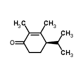 CAS 登录号：474022-97-4， (4R)-4-异丙基-2,3-二甲基-2-环己烯-1-酮
