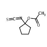 CAS#: 474055-68-0, 1-Isothiocyanatocyclopentyl Acetate