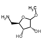 CAS 登录号：474105-03-8， 甲基5-氨基-5-脱氧-D-呋喃核糖苷