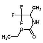 CAS 登录号：474510-48-0， 乙基N-(2,2,2-三氟-1-甲基-乙基)氨基甲酸酯