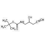 CAS#: 474670-33-2, 2-Methyl-2-Propanyl (2-Hydroxy-4-Pentyn-1-Yl)Carbamate