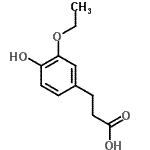 CAS 登录号：474940-58-4， 3-(3-乙氧基-4-羟基苯基)丙酸