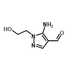 CAS 登录号：474956-99-5， 5-氨基-1-(2-羟基乙基)-1H-吡唑-4-甲醛