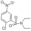 CAS 登录号：4750-91-8， 2-氯-N,N-二乙基-5-硝基-苯磺酰胺