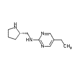 CAS 登录号：475106-26-4， 5-乙基-N-[(2S)-2-吡咯烷基甲基]-2-嘧啶胺