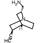CAS#: 475160-62-4, 1-[(2R,4S,5S)-5-Ethynyl-1-Azabicyclo[2.2.2]Oct-2-Yl]Methanamine