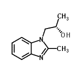 CAS 登录号：475216-28-5， (2S)-1-(2-甲基-1H-苯并咪唑-1-基)-2-丙醇