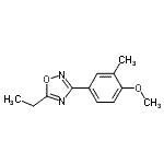 CAS#: 475652-15-4, 5-Ethyl-3-(4-Methoxy-3-Methylphenyl)-1,2,4-Oxadiazole