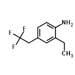 CAS 登录号：476335-33-8， 2-乙基-4-(2,2,2-三氟乙基)苯胺