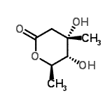 CAS#: 476468-31-2, (4S,5R,6R)-4,5-Dihydroxy-4,6-Dimethyltetrahydro-2H-Pyran-2-One
