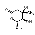 CAS#: 476468-32-3, (4R,5S,6R)-4,5-Dihydroxy-4,6-Dimethyltetrahydro-2H-Pyran-2-One